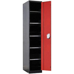 Hallowell - Steel Workbench & Workstation Locker - 24" Deep, 78" High, Use with Fort Knox Modular Utility Storage & Workbench System - Apex Tool & Supply