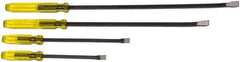 Proto - 4 Piece Pry Bar Set - Includes 14-1/2, 17-1/2, 28 & 31-7/8" Lengths - Apex Tool & Supply