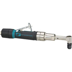 Dynabrade - 1/4" Collet, Angle Handle, Air Angle Die Grinder - 3,200 RPM, Rear Exhaust, 26 CFM, 0.4 hp, 90 psi, 1/4 NPT Inlet - Apex Tool & Supply