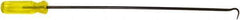 Proto - 20-5/8" OAL Hook Pick - 45° Hook, Alloy Steel with Fixed Points - Apex Tool & Supply