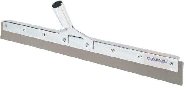 PRO-SOURCE - 24" Rubber Blade Floor Squeegee - Tapered End, Gray - Apex Tool & Supply
