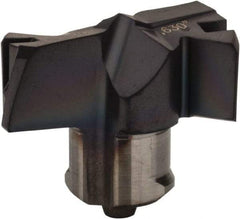 Iscar - Series FCP, 0.63" Diam Grade IC908 Replaceable Drill Tip - Carbide, TiAlN Finish, 16 Seat Size, Through Coolant - Apex Tool & Supply
