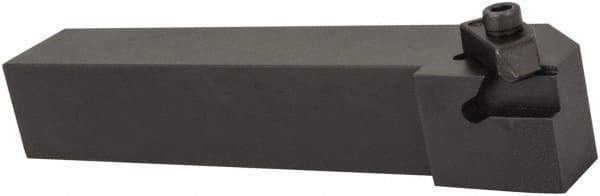 Hertel - IS, External, Left Hand, 0.21" Max Depth of Cut, 1" Min Groove Width, Indexable Grooving Tool Holder - IA.4L Insert Compatibility, 1" Shank Height, 1" Shank Width, 6" OAL - Apex Tool & Supply