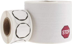 Dymo - 4" Long, White Label Printer Cartridge - For DYMO LabelWriter Printers - Apex Tool & Supply