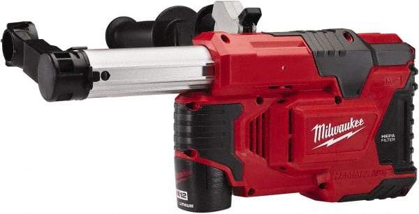 Milwaukee Tool - SDS Plus Drive Dust Extractor System - For Use with SDS Hammer Drills - Apex Tool & Supply