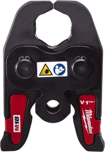 Milwaukee Tool - 1-1/4 to 2 Inch Pipe Capacity, Standard Pressing Jaw - Apex Tool & Supply