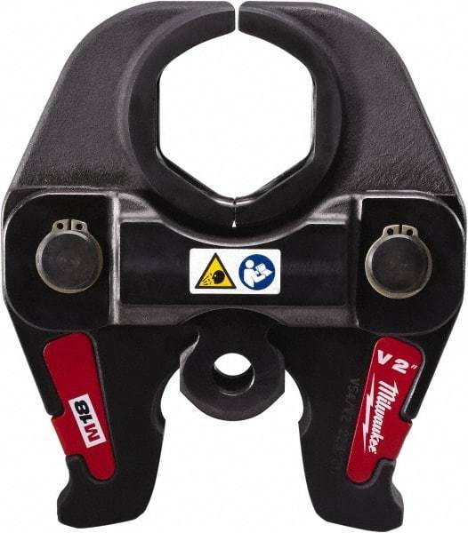 Milwaukee Tool - 2" Capacity, Standard Pressing Jaw - Works on Copper - Apex Tool & Supply