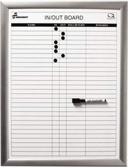 Ability One - 2" High x 22" Wide Dry Erase - Melamine, 26" Deep - Apex Tool & Supply