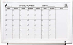 Ability One - 2" High x 22" Wide Cubicle Magnetic - Melamine, 32" Deep - Apex Tool & Supply