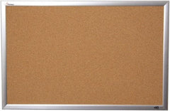 Ability One - 36" Wide x 2" High Self-Heal Cork Bulletin Board - Natural (Color) - Apex Tool & Supply