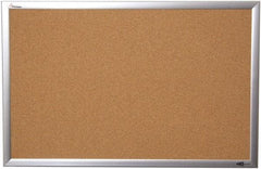 Ability One - 26" Wide x 2" High Self-Heal Cork Bulletin Board - Natural (Color) - Apex Tool & Supply