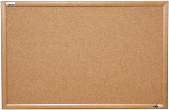 Ability One - 37" Wide x 2" High Self-Heal Cork Bulletin Board - Natural (Color) - Apex Tool & Supply