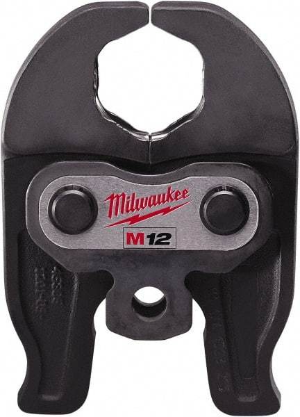 Milwaukee Tool - 1-1/4 Inch Jaw Range, Presser Replacement Jaw - For Use with M12 FORCE LOGIC Press Tool - Apex Tool & Supply