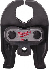 Milwaukee Tool - 1-1/4 Inch Jaw Range, Presser Replacement Jaw - For Use with M12 FORCE LOGIC Press Tool - Apex Tool & Supply
