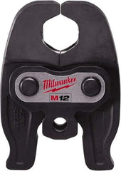 Milwaukee Tool - 1 to 1-1/4 Inch Jaw Range, Presser Replacement Jaw - For Use with M12 FORCE LOGIC Press Tool - Apex Tool & Supply