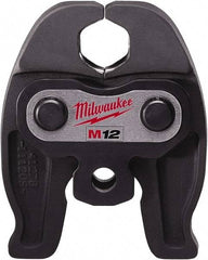 Milwaukee Tool - 3/4 to 1-1/4 Inch Jaw Range, Presser Replacement Jaw - For Use with M12 FORCE LOGIC Press Tool - Apex Tool & Supply