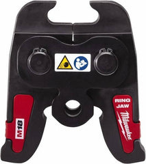 Milwaukee Tool - 2-1/2 to 4 Inch Jaw Range, Presser Replacement Jaw - For Use with M18 FORCE LOGIC Press Tool - Apex Tool & Supply
