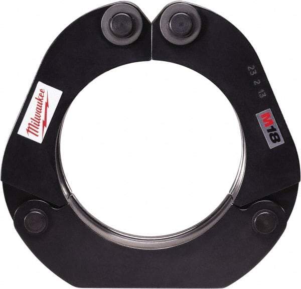 Milwaukee Tool - 4 Inch Pipe Capacity, 2-1/2 to 4 Inch Jaw Range, Presser Replacement Jaw - For Use with M18 FORCE LOGIC Press Tool - Apex Tool & Supply