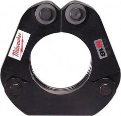 Milwaukee Tool - 2-1/2 Inch Pipe Capacity, 2-1/2 to 4 Inch Jaw Range, Presser Replacement Jaw - For Use with M18 FORCE LOGIC Press Tool - Apex Tool & Supply