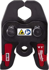 Milwaukee Tool - 1 to 2 Inch Jaw Range, Presser Replacement Jaw - For Use with M18 FORCE LOGIC Press Tool - Apex Tool & Supply