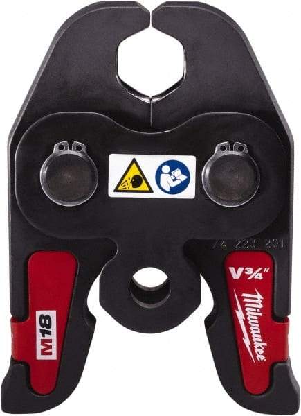 Milwaukee Tool - 3/4 to 2 Inch Jaw Range, Presser Replacement Jaw - For Use with M18 FORCE LOGIC Press Tool - Apex Tool & Supply