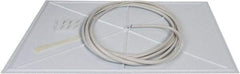 InBrella - 2' Diam, Rectangle Pannel Leak Diverter - 4' Long x 2' Wide, White - Apex Tool & Supply