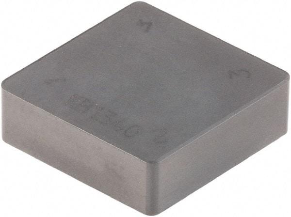 Kennametal - CNM432 Grade KB1340 PCBN Turning Insert - Uncoated, 80° Diamond, 1/2" Inscr Circle, 3/16" Thick, 1/32" Corner Radius - Apex Tool & Supply