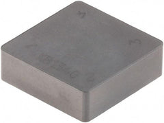 Kennametal - CNM432 Grade KB1340 PCBN Turning Insert - Uncoated, 80° Diamond, 1/2" Inscr Circle, 3/16" Thick, 1/32" Corner Radius - Apex Tool & Supply