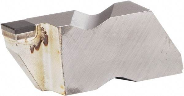 Kennametal - 3125NG ST Grade KB1630, 3.18mm Cutting Width PCBN Grooving Insert - 3.81mm Max Depth of Cut, Left Hand, 0.25mm Corner Radius, Uncoated - Apex Tool & Supply