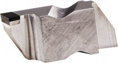 Kennametal - 3125NG EST Grade KB1630, 3.18mm Cutting Width PCBN Grooving Insert - 3.81mm Max Depth of Cut, Left Hand, 0.19mm Corner Radius, Uncoated - Apex Tool & Supply