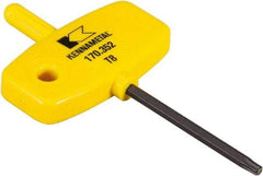 Kennametal - T8 Torx Drive, Driver for Indexable Modular Drills - KSEM Plus Series - Apex Tool & Supply