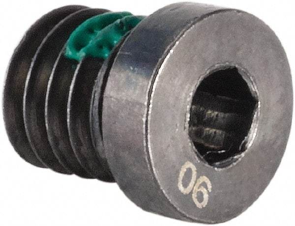 Kennametal - Coolant Lock Screw for Indexable End Mills - M4x0.7 Thread, For Use with Rotary Coolant Adapters - Apex Tool & Supply