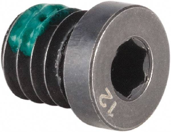 Kennametal - Coolant Lock Screw for Indexable End Mills - M4x0.7 Thread, For Use with Rotary Coolant Adapters - Apex Tool & Supply