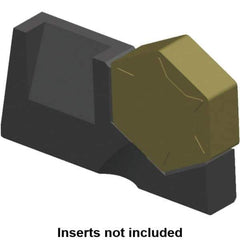 Kennametal - HNG. 0905 Insert Style, Indexable Milling Cartridge - Series HexaCut - Apex Tool & Supply