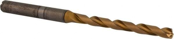 Kennametal - 4.5mm, 135° Point, Spiral Flute, Solid Carbide Taper Length Drill Bit - Multilayer TiCN Finish, 49mm Flute Length, 87mm OAL, Series B212A-HP - Apex Tool & Supply