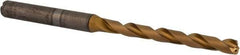 Kennametal - 4.5mm, 135° Point, Spiral Flute, Solid Carbide Taper Length Drill Bit - Multilayer TiCN Finish, 49mm Flute Length, 87mm OAL, Series B212A-HP - Apex Tool & Supply