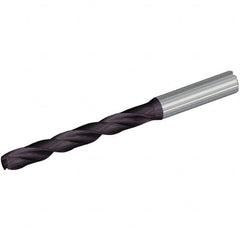 Kennametal - 12.5mm 132° Spiral Flute Solid Carbide Taper Length Drill Bit - Apex Tool & Supply