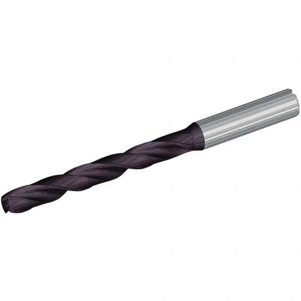 Kennametal - 10.5mm 132° Spiral Flute Solid Carbide Taper Length Drill Bit - Apex Tool & Supply