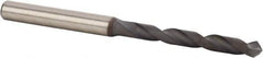 Kennametal - 7.2mm 90° Solid Carbide Jobber Drill - Diamond Finish, Right Hand Cut, Spiral Flute, Straight Shank, 91mm OAL, Split Point - Apex Tool & Supply