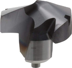 Kennametal - Series KenTIP, 25.4mm Diam Grade KCP15 140° Replaceable Drill Tip - Carbide, AlTiN Finish, ZD Seat Size - Apex Tool & Supply