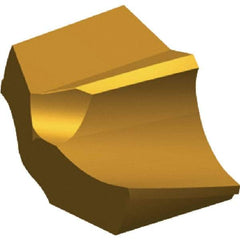Kennametal - Series KSEM, 39mm Diam Grade KC7135 150° Replaceable Drill Tip - Carbide, TiN Finish, 10 Seat Size - Apex Tool & Supply