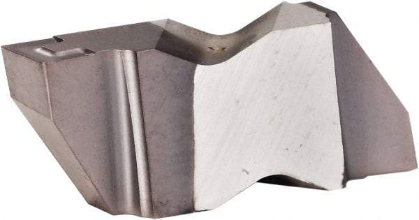 Kennametal - 3M425NG K Grade KCU10, 4.24mm Cutting Width Carbide Grooving Insert - 3.81mm Max Depth of Cut, Right Hand, 0.32mm Corner Radius, AlTiN Finish - Apex Tool & Supply