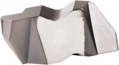 Kennametal - 3094NU Grade KCU25, 2.39mm Cutting Width Carbide Grooving Insert - 3.18mm Max Depth of Cut, Left Hand, 0.51mm Corner Radius, AlTiN Finish - Apex Tool & Supply