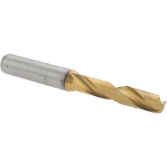 Kennametal - 8.2mm 140° Spiral Flute Solid Carbide Screw Machine Drill Bit - Apex Tool & Supply