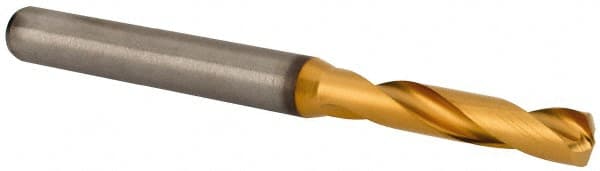 Kennametal - 5mm 140° Spiral Flute Solid Carbide Screw Machine Drill Bit - Apex Tool & Supply