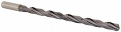 Kennametal - 7/16" 135° 2-Flute Solid Carbide Extra Length Drill Bit - Apex Tool & Supply