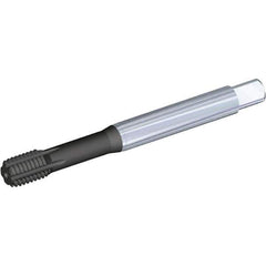 Kennametal - M8x1.25 Metric Coarse 6HX Modified Bottoming Thread Forming Tap - Vanadium High Speed Steel, Diamond-Like Carbon (DLC) Finish, 90mm OAL, 14mm Thread Length, Right Hand Thread, Series T623 - Apex Tool & Supply
