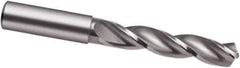 Guhring - 6.5mm 130° Solid Carbide Jobber Drill - Bright Finish, Right Hand Cut, Spiral Flute, 91mm OAL, Special Type Point - Apex Tool & Supply