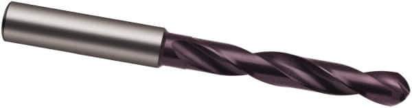 Guhring - 11.8mm Solid Carbide Jobber Drill - FIREX Finish, Right Hand Cut, Spiral Flute, 118mm OAL, Special Type Point - Apex Tool & Supply