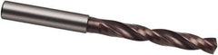 Guhring - 10.4mm 140° Solid Carbide Jobber Drill - nano-SI Finish, Right Hand Cut, Spiral Flute, 118mm OAL, HF Point - Apex Tool & Supply